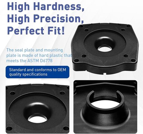 لوحة تركيب المحرك SPX1600F5، متوافقة مع سلسلة Hayward SP1600X SP2600X ونماذج VS مضخة فائقة، استبدال لوحة تركيب المضخة الفائقة شديدة التحمل، تناسب تصنيفات محرك 1/3 إلى 1-1/2 و2 HP in Kuwait