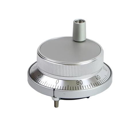 Hand Wheel Pulse Encoder 1pc CNC Pulser Handwheel 5V 6Pin 12V 24V Pulse 100 Manual Generator Hand Wheel Machine 60mm Rotary Encoder(80mm) in Saudi Arabia