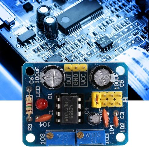 Acouto Versatile NE555 مع مؤشر LED وتردد لمشاريع الإلكترونيات in Saudi Arabia