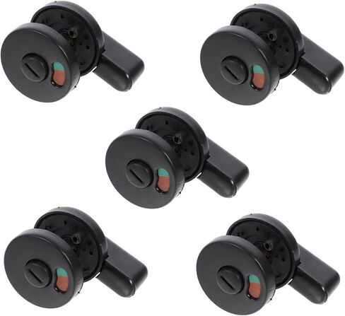 Homoyoyo 5 قطع مؤشر المرحاض العام قفل عرض حالة وظيفة الخصوصية للمطارات والمطاعم ومراكز التسوق in Kuwait