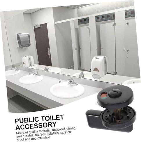 Homoyoyo 5 قطع مؤشر المرحاض العام قفل عرض حالة وظيفة الخصوصية للمطارات والمطاعم ومراكز التسوق in Kuwait