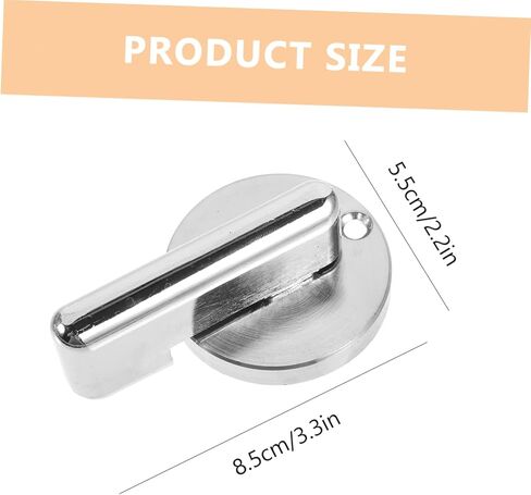 قفل باب الخصوصية التجارية مع مؤشر مشغول، قفل حمام متين للمراحيض ومقصورات الدش وموثوق به للاستخدام العام in Kuwait