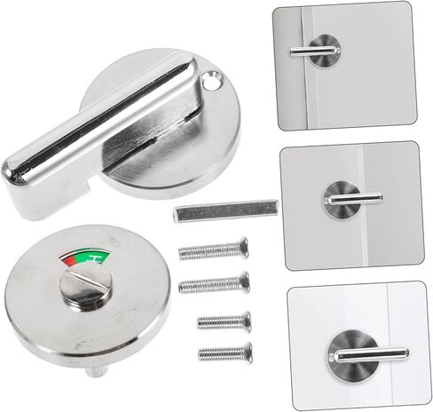 قفل باب الخصوصية التجارية مع مؤشر مشغول، قفل حمام متين للمراحيض ومقصورات الدش وموثوق به للاستخدام العام in Kuwait