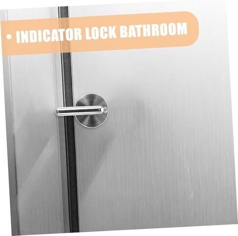 قفل باب الخصوصية التجارية مع مؤشر مشغول، قفل حمام متين للمراحيض ومقصورات الدش وموثوق به للاستخدام العام in Kuwait