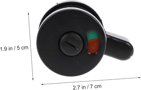 SHINEOFI 5pcs Public Toilet Indicator Lock Privacy Door Lock for Airports Malls and Offices Easy Install Secure Locking Mechanism for Public Restrooms in Saudi Arabia