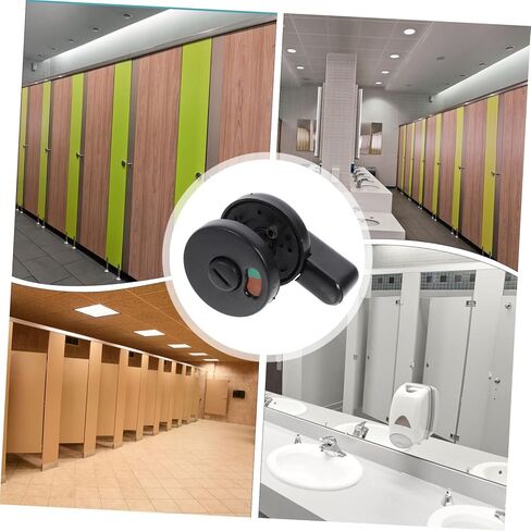 SHINEOFI 5pcs Public Toilet Indicator Lock Privacy Door Lock for Airports Malls and Offices Easy Install Secure Locking Mechanism for Public Restrooms in Saudi Arabia