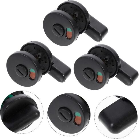SHINEOFI 5pcs Public Toilet Indicator Lock Privacy Door Lock for Airports Malls and Offices Easy Install Secure Locking Mechanism for Public Restrooms in Saudi Arabia