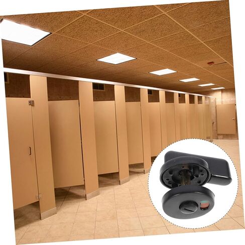 SHINEOFI 5pcs Public Toilet Indicator Lock Privacy Door Lock for Airports Malls and Offices Easy Install Secure Locking Mechanism for Public Restrooms in Saudi Arabia