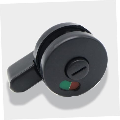 4 قطع كشك الحمام قفل الباب الترباس المرحاض العام مؤشر قفل الباب تدوير مقبض البلاستيك in Kuwait