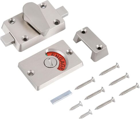 قفل باب برغي للخصوصية، مزلاج أنيق ناعم يشير إلى قفل المطارات in Kuwait