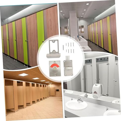 ARTIBETTER Public Toilet Indicator Lock Open Closed Display Privacy Bolt for Airports Stations Shopping Malls and Offices in Saudi Arabia
