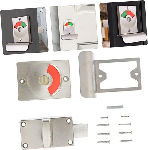 ARTIBETTER Public Toilet Indicator Lock Open Closed Display Privacy Bolt for Airports Stations Shopping Malls and Offices in Saudi Arabia
