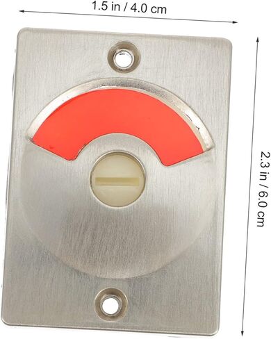 ARTIBETTER Public Toilet Indicator Lock Open Closed Display Privacy Bolt for Airports Stations Shopping Malls and Offices in Saudi Arabia