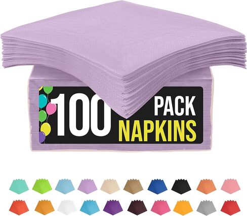 Party Solids Dark Blue Napkins Disposable Everyday 100 Pcs 2 Ply Dark Blue Dinner Napkins Bulk For Parties & Party Supplies in Kuwait