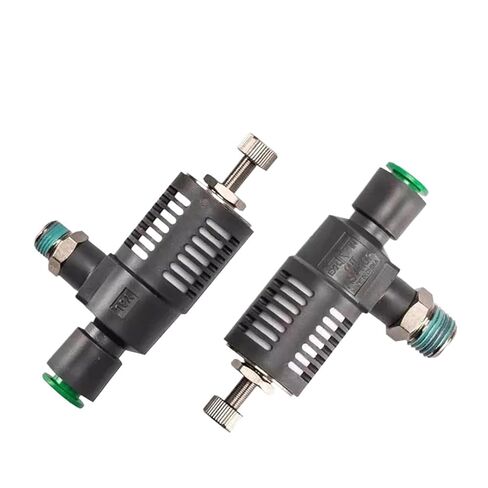 ASV310F-01-06S صمام العادم السريع مع كاتم الصوت وجهاز التحكم في السرعة، للتحكم في عادم الأسطوانة السريع والتحكم في التدفق (ASV410F-03-10S) in Kuwait