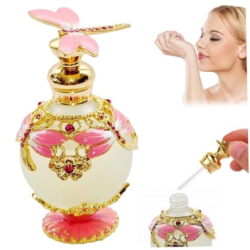 عطر للنساء، 25 مل، زيت عطري عربي عتيق يدوم طويلاً، حلال دبي، عطور كلاسيكية مركزة للنساء، زيت عطري زهري للنساء، ديكور أنيو نويفو in Kuwait