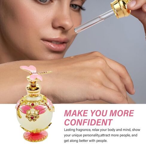 عطر للنساء، 25 مل، زيت عطري عربي عتيق يدوم طويلاً، حلال دبي، عطور كلاسيكية مركزة للنساء، زيت عطري زهري للنساء، ديكور أنيو نويفو in Kuwait