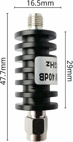 10W 15dB rf Attenuator SMA,6GHz 10 Watt Coax Attenuators with SMA Connector,Male to Female SMA Type 50 Ohm attenuator for Ham Radio Testing (6G 15DB) in Saudi Arabia