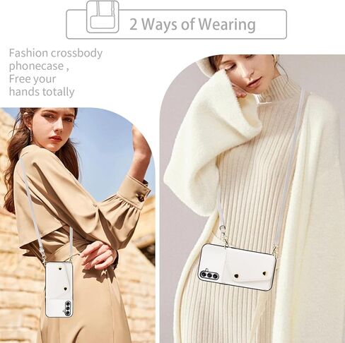 حافظة محفظة فاخرة لهاتف سامسونج جالاكسي S26 الترا 5G مع 5 فتحات للبطاقات، محفظة نحيفة رفيعة، حزام كتف، حامل بطاقة الائتمان، غطاء هاتف لهاتف S26Ultra 26S S 26 26Ultra 6.9 2026، أرجواني داكن in Kuwait