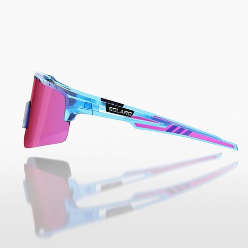 Solaro Shades Baseball Sunglasses for Men & Women – UV Protection Sports Sunglasses for Baseball, Softball, Running, Cycling and Sports – Cotton Candy – Performance Series in Saudi Arabia