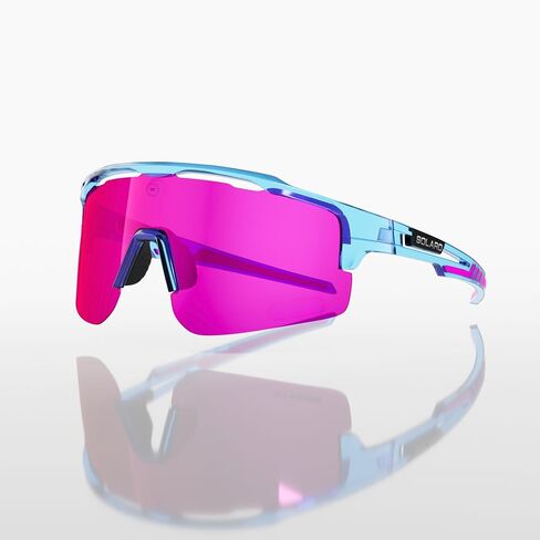 Solaro Shades Baseball Sunglasses for Men & Women – UV Protection Sports Sunglasses for Baseball, Softball, Running, Cycling and Sports – Cotton Candy – Performance Series in Saudi Arabia