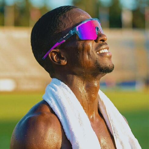 Solaro Shades Baseball Sunglasses for Men & Women – UV Protection Sports Sunglasses for Baseball, Softball, Running, Cycling and Sports – Cotton Candy – Performance Series in Saudi Arabia