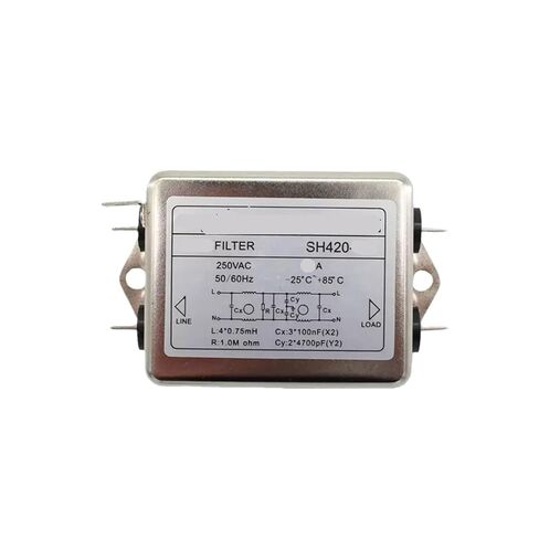 Single-Phase AC Power Filter SH420-10/20 Secondary Anti-Interference Purifier 220V(SH420-30 30A Screw) in Saudi Arabia