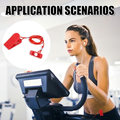 Universal Treadmill Magnetic Safety Keys, Rectangular Safety Key Replacement for Most Treadmills & Running Machines in Saudi Arabia