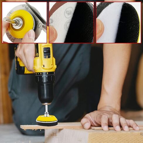 120Pcs Sanding Discs Set 3inch Round Sand Paper 80-3000 Mixed Grits Sandpaper with 2 and 3inch Backer Pads Durable Sanding Pads Premium 1/4inch Shanks for Woodworking in Saudi Arabia