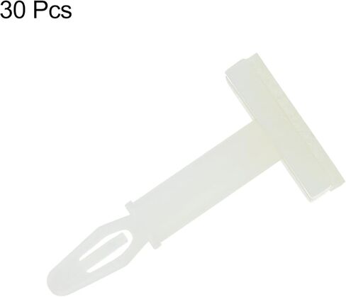 MECCANIXITY 30 قطعة فاصل PCB لاصق، مواجهات معزولة من النايلون اللزج للوحة PCB، تدعم الارتفاع 0.62 بوصة، تناسب قطر فتحة PCB 3 مم إلى 3.2 مم، أبيض in Saudi Arabia