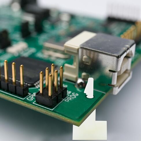 MECCANIXITY 30 قطعة فاصل PCB لاصق، مواجهات معزولة من النايلون اللزج للوحة PCB، تدعم الارتفاع 0.62 بوصة، تناسب قطر فتحة PCB 3 مم إلى 3.2 مم، أبيض in Saudi Arabia