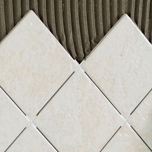 uxcell 100Pcs Wall Floor Tile Plastic T Shape Spacers Tiling Tools 4mm 5/32" Tile Spacers for Ceramic Tile Installation, White in Saudi Arabia