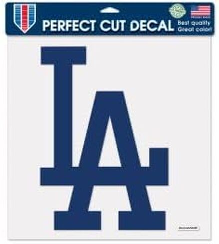 Los Angeles Dodgers Perfect Cut Color Decal 12" x 12" in Saudi Arabia