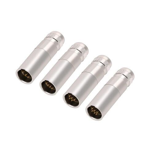 X L R 3Pin 4Pin 5Pin 6Pin Male Panel Chassis Socket Screw Mount Small Plug X L R Microphone M I C Audio Connector 10Pcs(10xF 6P-01) in Saudi Arabia