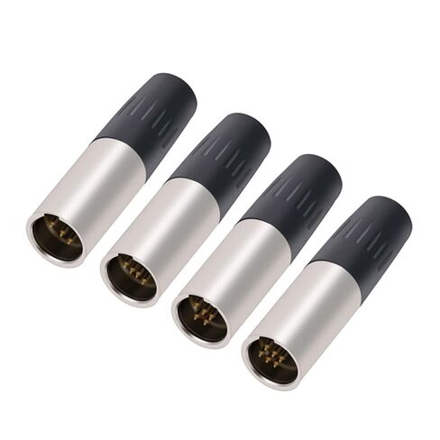X L R 3Pin 4Pin 5Pin 6Pin Male Panel Chassis Socket Screw Mount Small Plug X L R Microphone M I C Audio Connector 10Pcs(10xF 6P-01) in Saudi Arabia