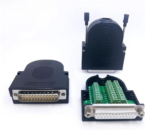 DB25 موصل 25Pin D-sub ذكر أنثى إشارات محطات ثقب PCB لوح مهايئ 1 قطعة (Electrosilvering M) in Kuwait