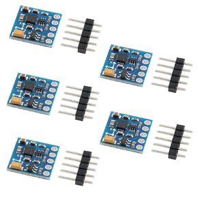 5Pcs GY-271 QMC5883P Electronic Compass High Precision 3-Axis Magnetic Field Sensor Module Low Power Consumption in Kuwait