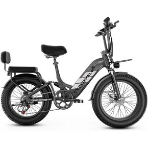 1500W Electric Bike for Adults,960Wh Removable Battery,Up to 30+ MPH, 80-Mile Range,20" x 4" Fat Tire Step-Thru E-Bike,7-Speed All Terrain Electric Mountain Bike in Saudi Arabia