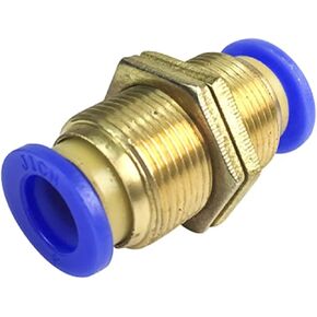 10 قطعة PM4 PM6 PM8 PM10 هوائي سريع منظم ضغط الأنابيب صمام خنق ضاغط الملحقات تركيب هوائي (PM8) in Kuwait