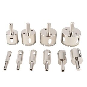 1 قطعة 5-32 مللي متر منشار ثقب الزجاج الماس المغلفة لقم الحفر تاج للبلاط الرخام السيراميك أدوات كهربائية (30 مللي متر) in Kuwait