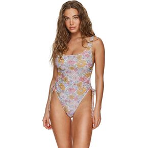 Gottex Flirtt Women's Soft Bloom Adjustable One Piece - Floral Mesh Fabric, Adjustable Sides, Front & Back Lining in Kuwait