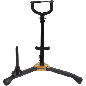INOOMP Creative Foldable Alto and Tenor Saxophone Stand Iron Bracket with Adjustable Holder for Wind Instrument Storage and Display in Kuwait
