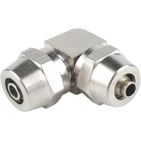 Pneumatic Quick Twist Connector L-type Right Angle Lock Female Air Pipe PV4/6/8mm/10/12/14/16 1Pcs(快拧直角PV10) in Kuwait