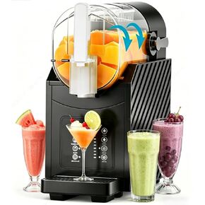 COWSAR 68 oz Slushie Machine, No Ice Needed, Slushy Machine for Home, Professional Frozen Drink Machine with Self-Cleaning Function, 3 Preset Slushie Maker for Frozen Juice, Smoothie, Milkshake in Kuwait