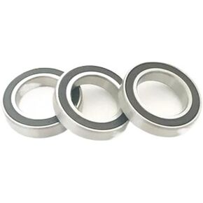 10 قطع 6802 2RS تحمل 15*24*5 ملم ABEC-1 متري رقيقة 61802RS 6802 RS كروي 6802RS in Kuwait