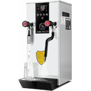 التجارية التلقائي الحليب Frother الفولاذ المقاوم للصدأ الحليب رغوة باخرة 2500 واط البخار الكهربائية آلة الماء المغلي لفندق الكافتيريا in Kuwait