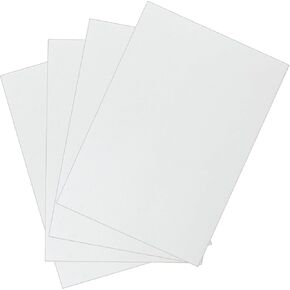 4 Pcs High Temperature Ceramic Fiber Paper - Insulation Gasket Material for Kilns and Boilers, 20 x 30 cm, Fireproof(Thick: 6mm) in Saudi Arabia