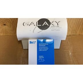 دبابيس تنجيد سلسلة BeA 80 مقاس 21، تاج 1/2 بوصة، طول 1/4 بوصة. 24,000 قطعة/صندوق. بي ايه 380/06 (1) in Kuwait