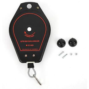 Tool Balancer, Retractable Tool Lanyard, Spring Balancer 0.6-2kg Es620 for Assembly Line Black in Kuwait