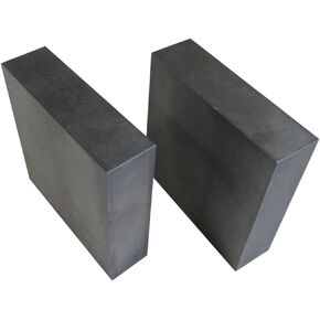 قطعتان من لوحة سيراميك كربيد السيليكون سمك 5-10 مم، ورقة مربعة 25 × 50 مم مناسبة لمعدات المختبرات والصناعات الكيميائية، 25 × 50 × 10 مم (25 × 50 × 6 مم) in Kuwait